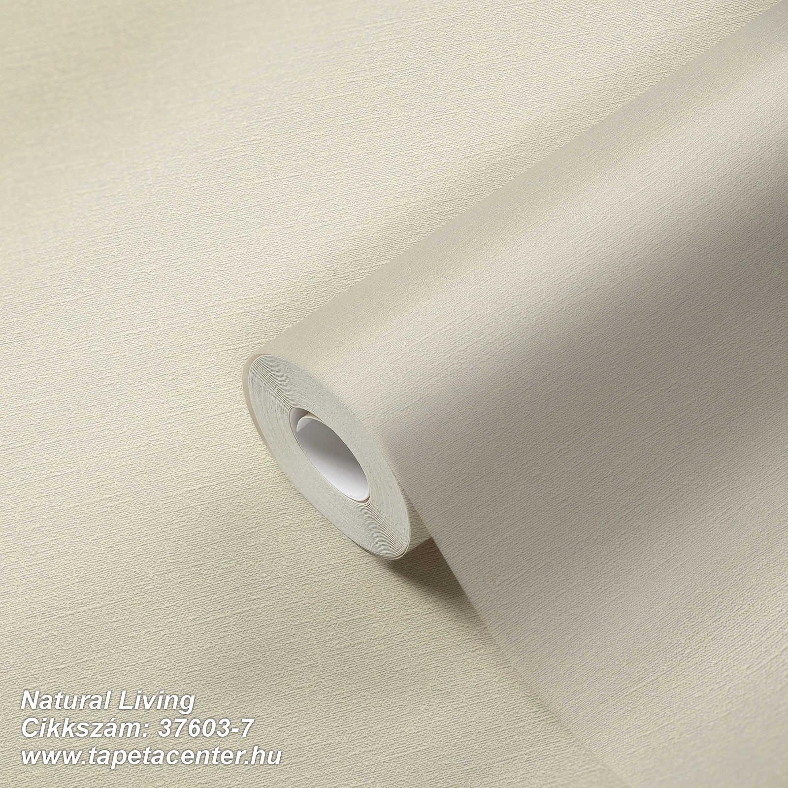 Egyszínű,textil hatású,bézs-drapp,illesztés mentes,lemosható,vlies tapéta 